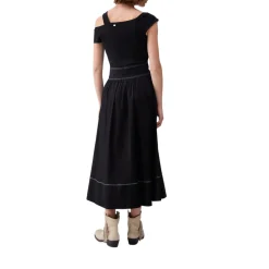 Abito donna con scollo bardot
