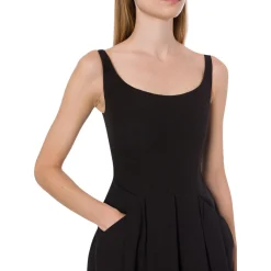 Abito donna longuette in cotone tecnico