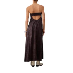 Abito donna lungo con ricami