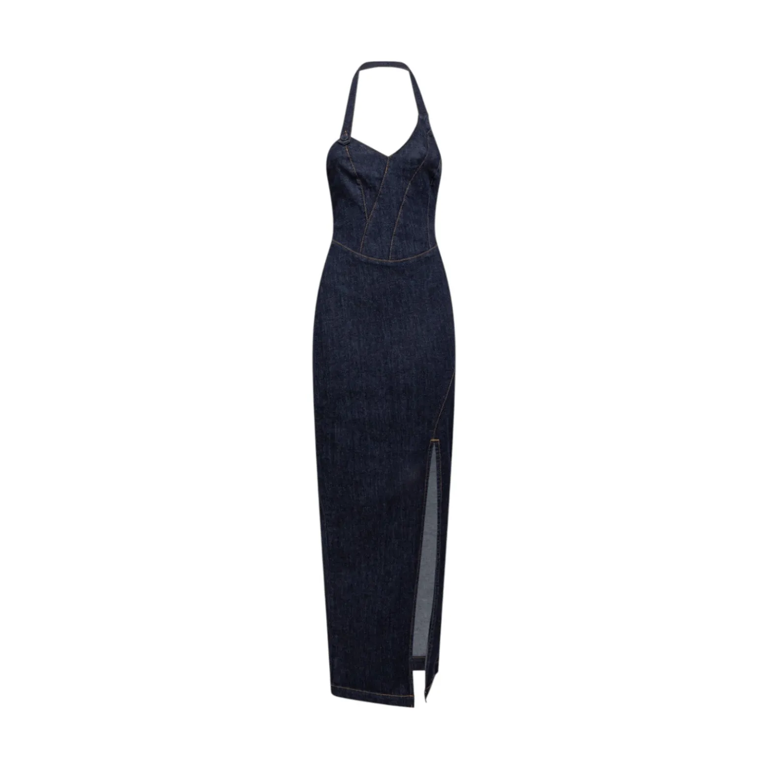 Abito donna lungo in denim