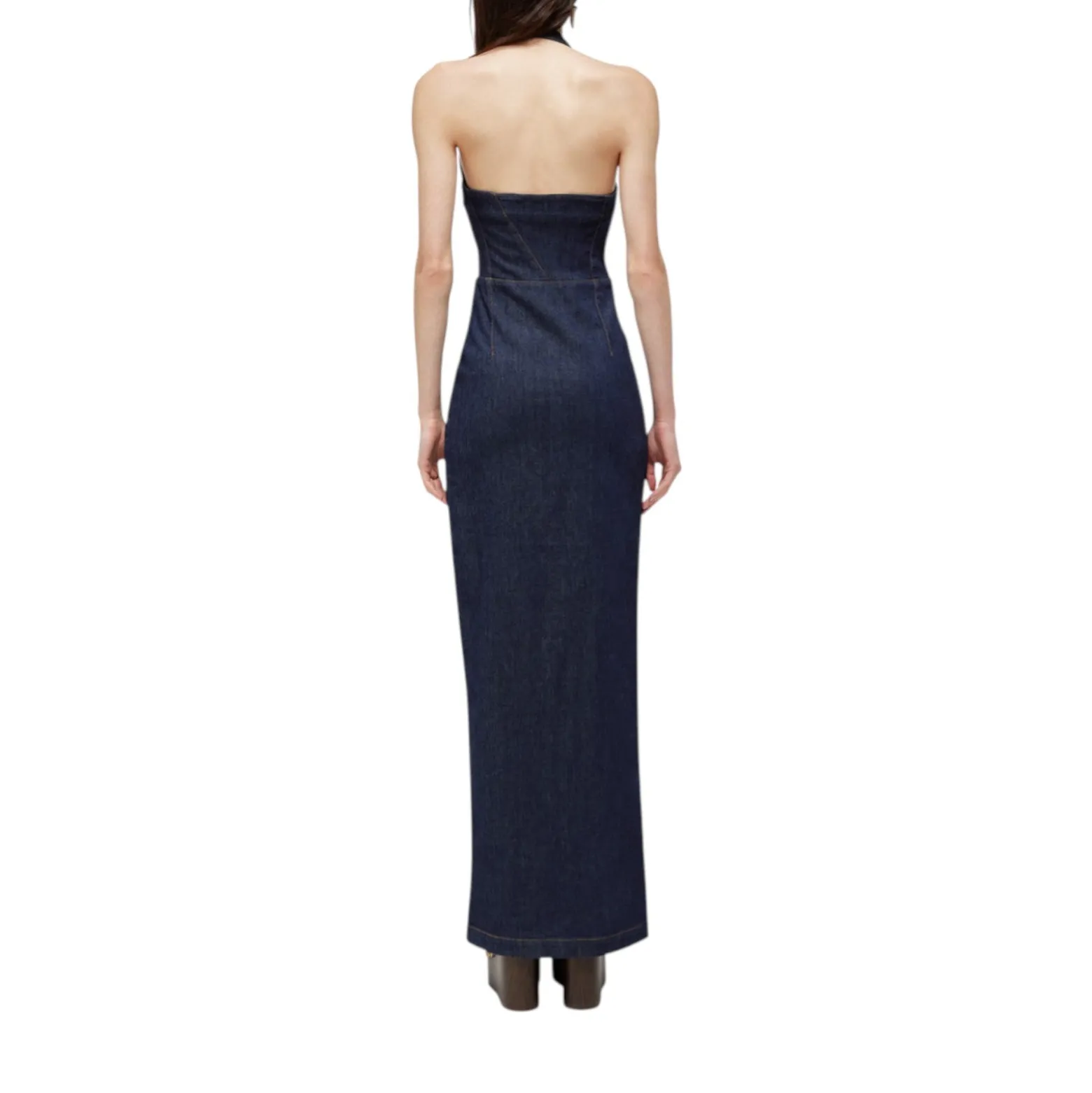 Abito donna lungo in denim