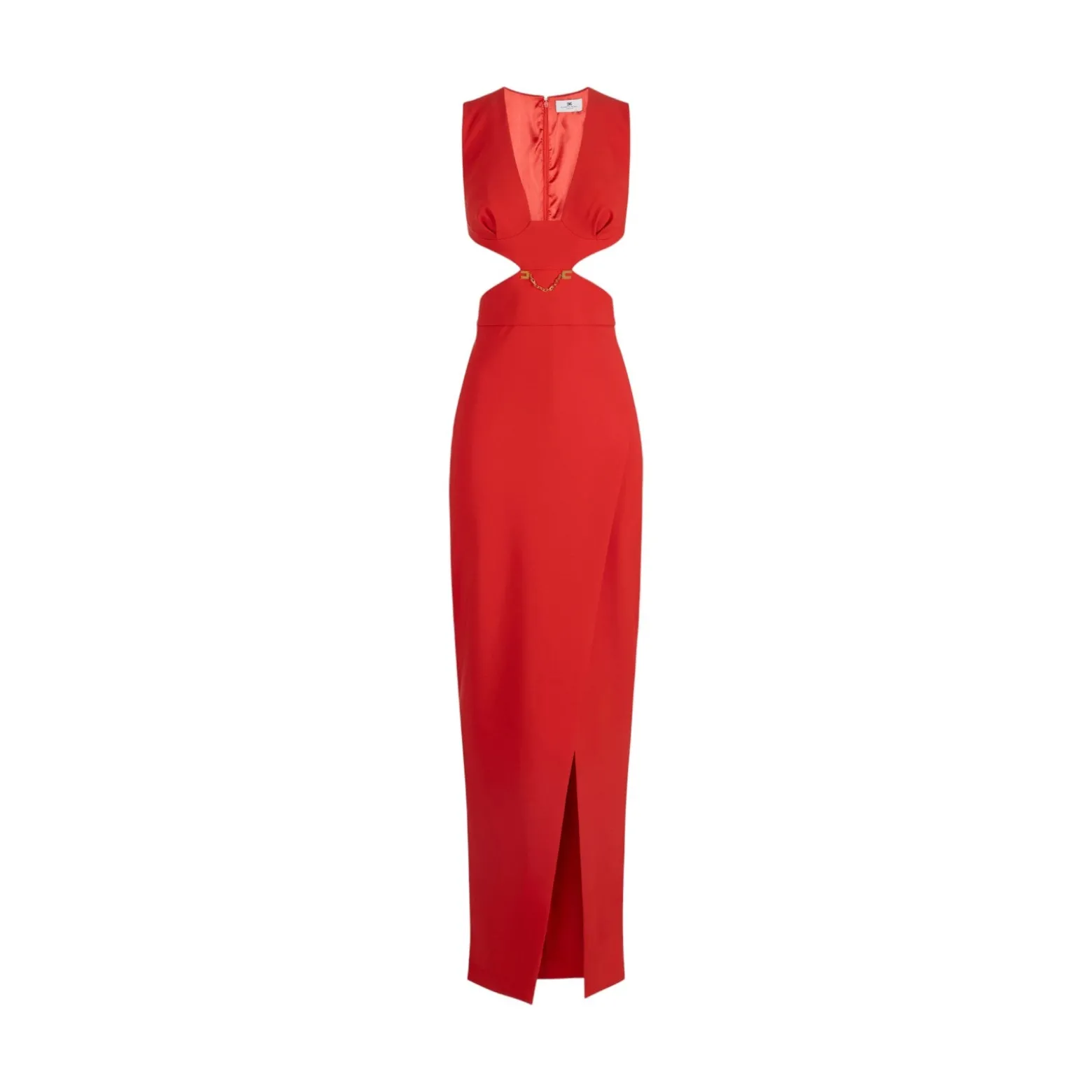 Abito donna Red Carpet in crêpe leggero con cut-out