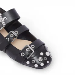 Ballerine donna con borchie