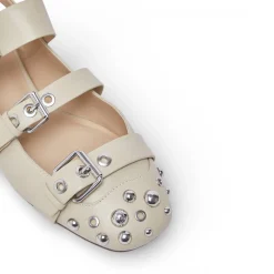 Ballerine donna con borchie