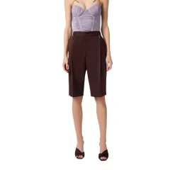 Bermuda donna in fresco lana