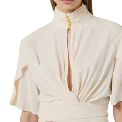 Blusa donna in georgette di viscosa