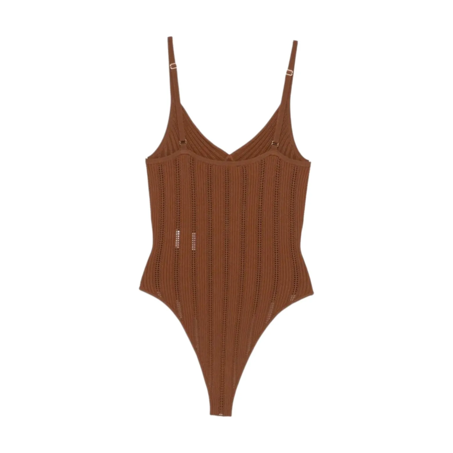Body donna in maglia à jour