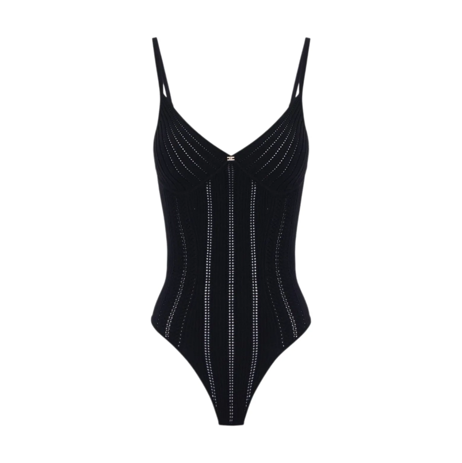 Body donna in maglia à jour