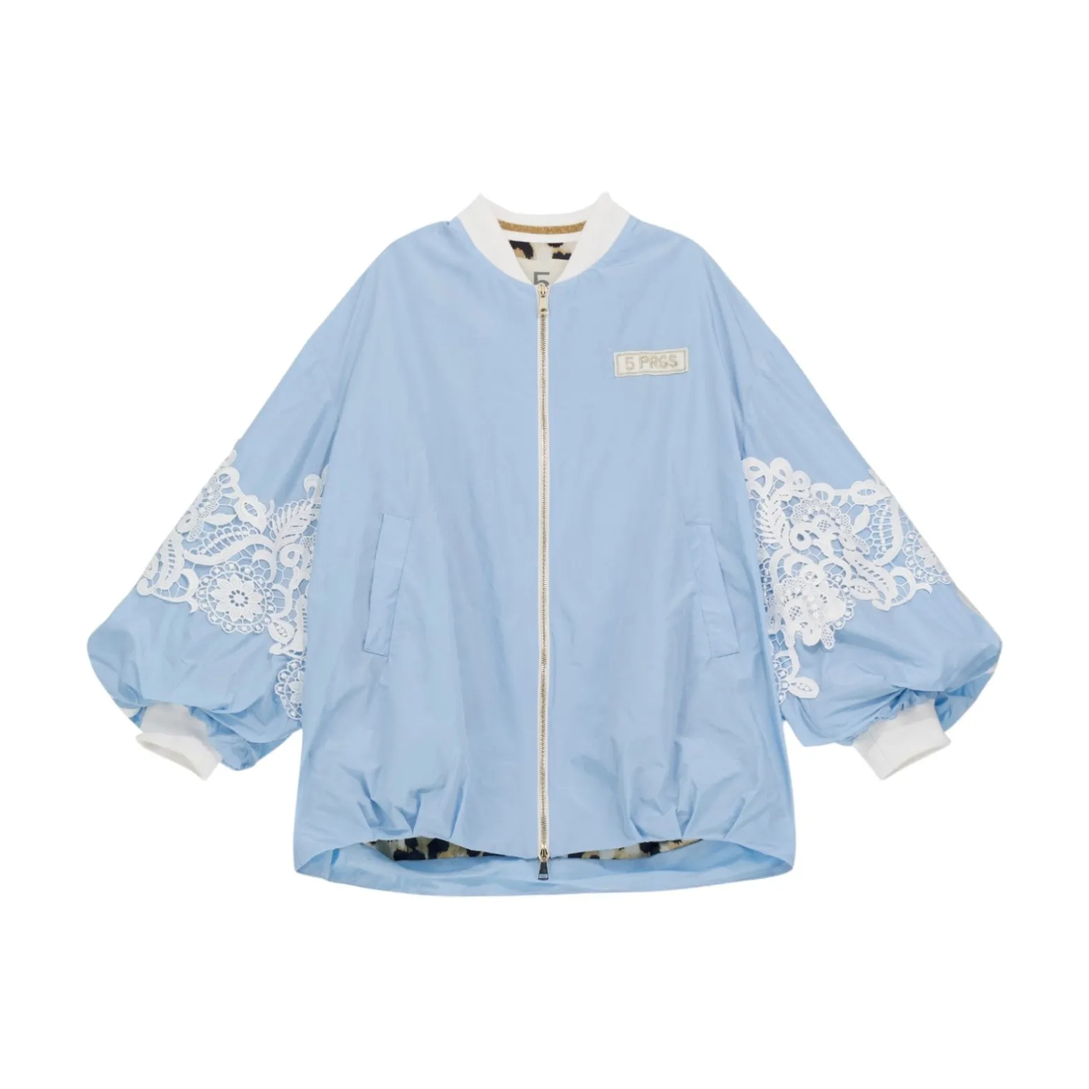Bomber donna con pizzo