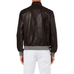 Bomber uomo in pelle