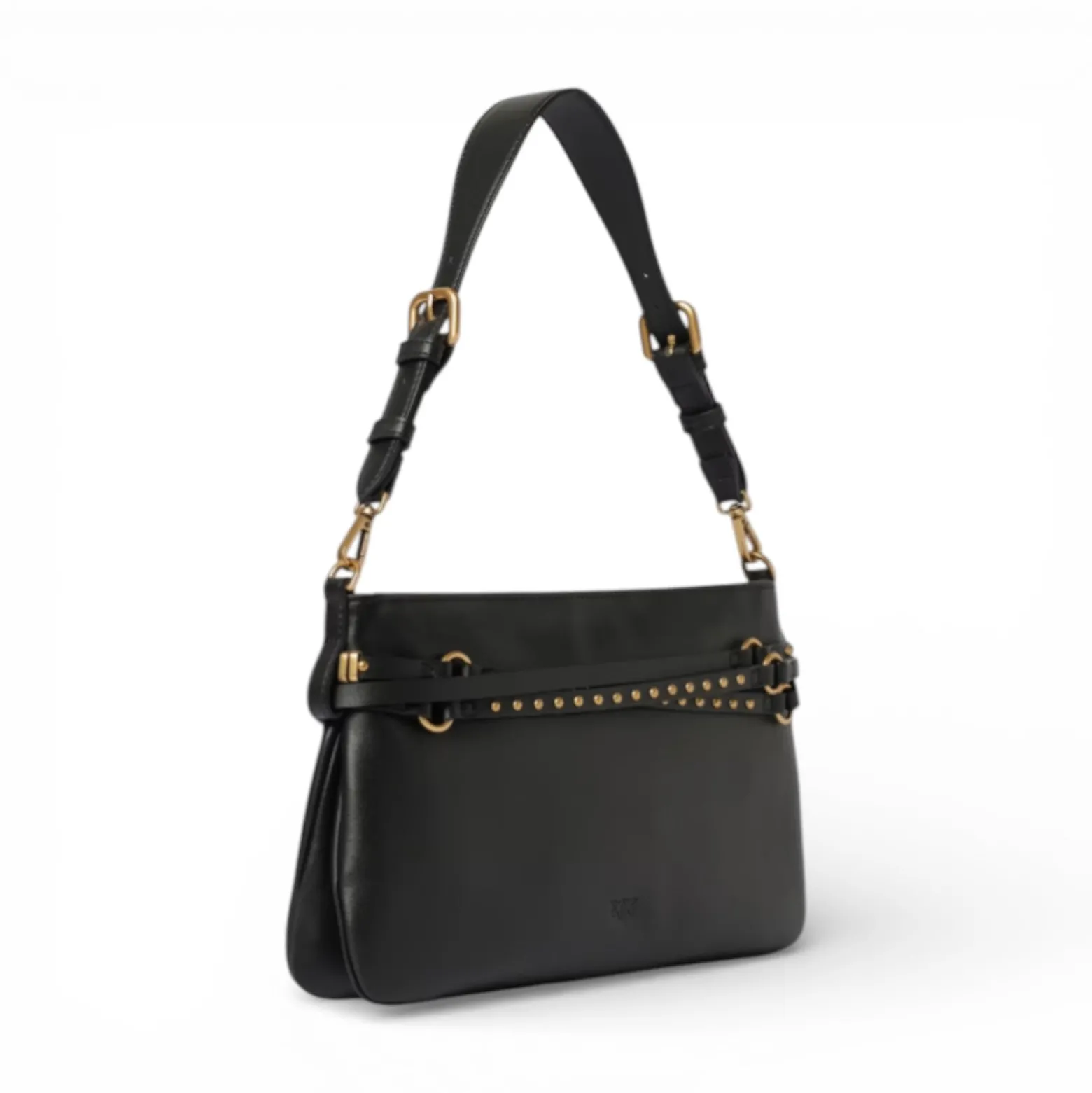 Borsa a spalla media Belt Bag in pelle