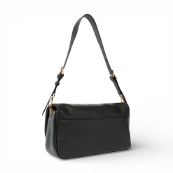 Borsa a tracolla media Love Bag Click Soft Horizontal Handle in pelle