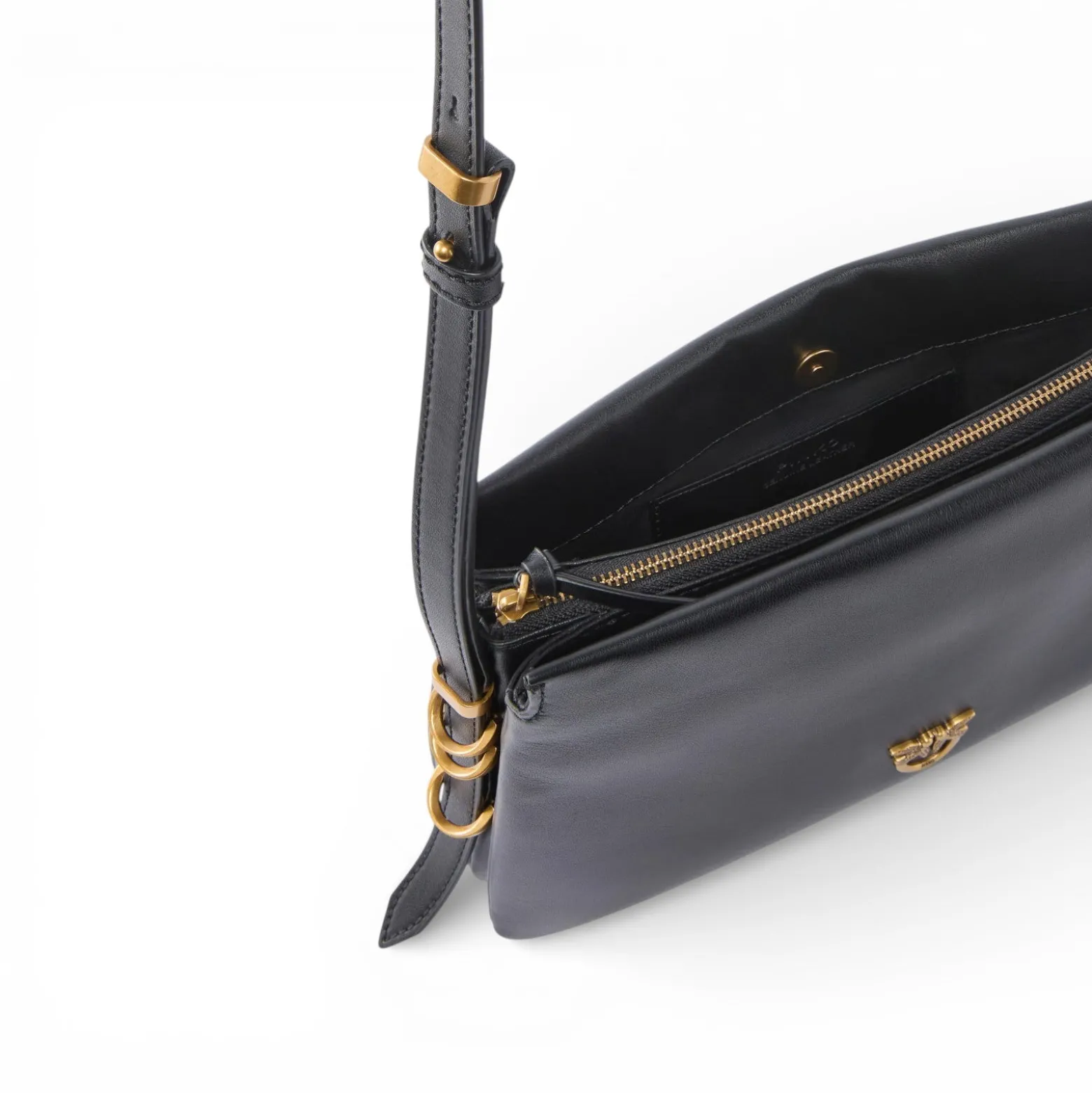 Borsa a tracolla Mini One, Two, Three Bag in pelle
