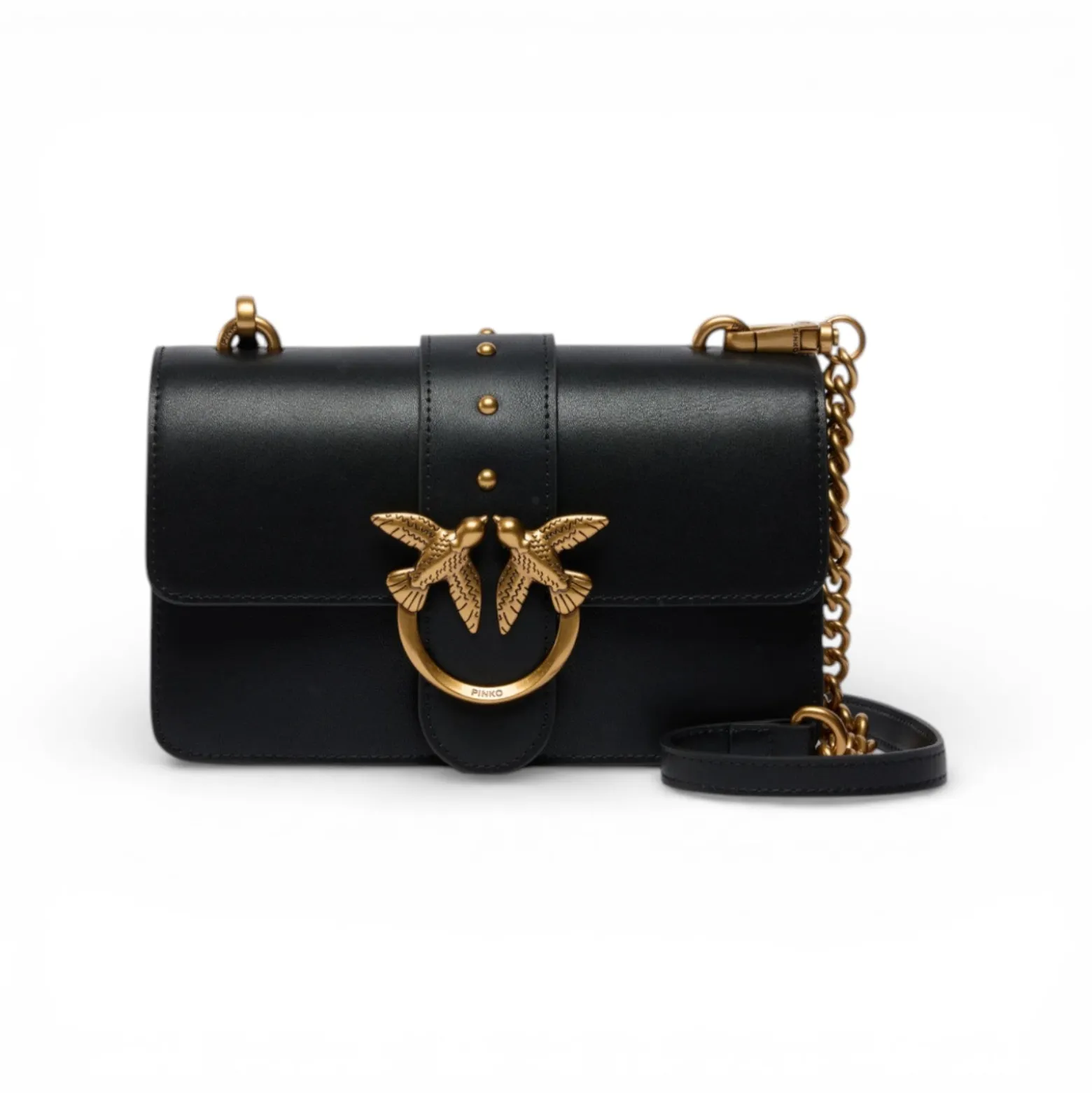Borsa a tracolla piccola Love Bag One in pelle