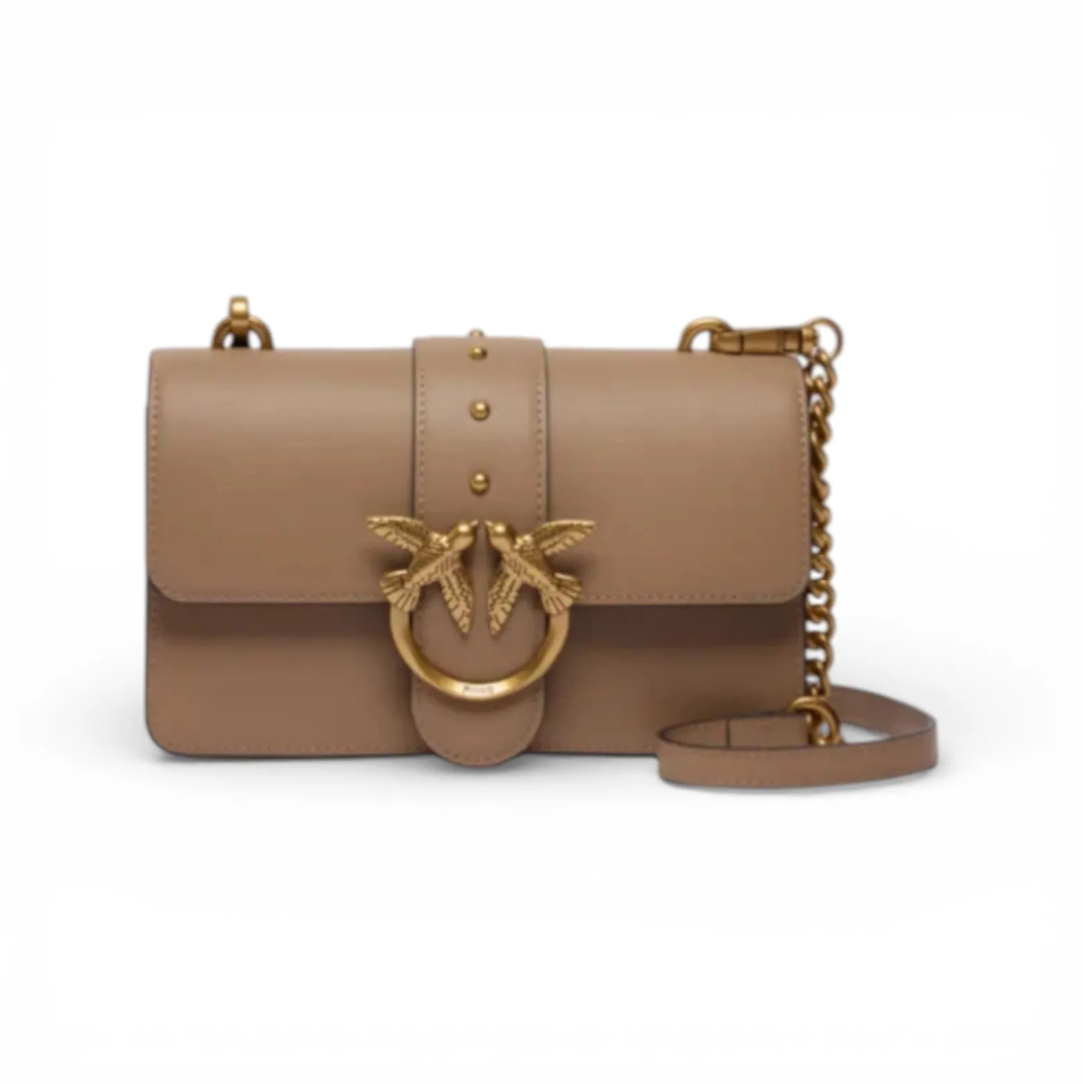 Borsa a tracolla piccola Love Bag One in pelle