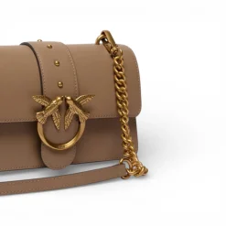Borsa a tracolla piccola Love Bag One in pelle