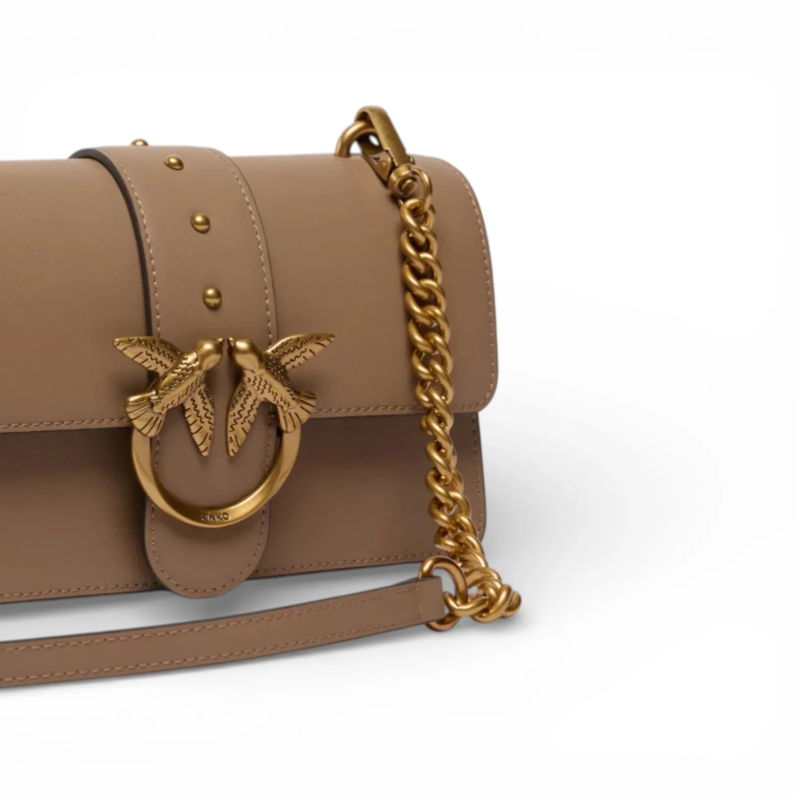 Borsa a tracolla piccola Love Bag One in pelle