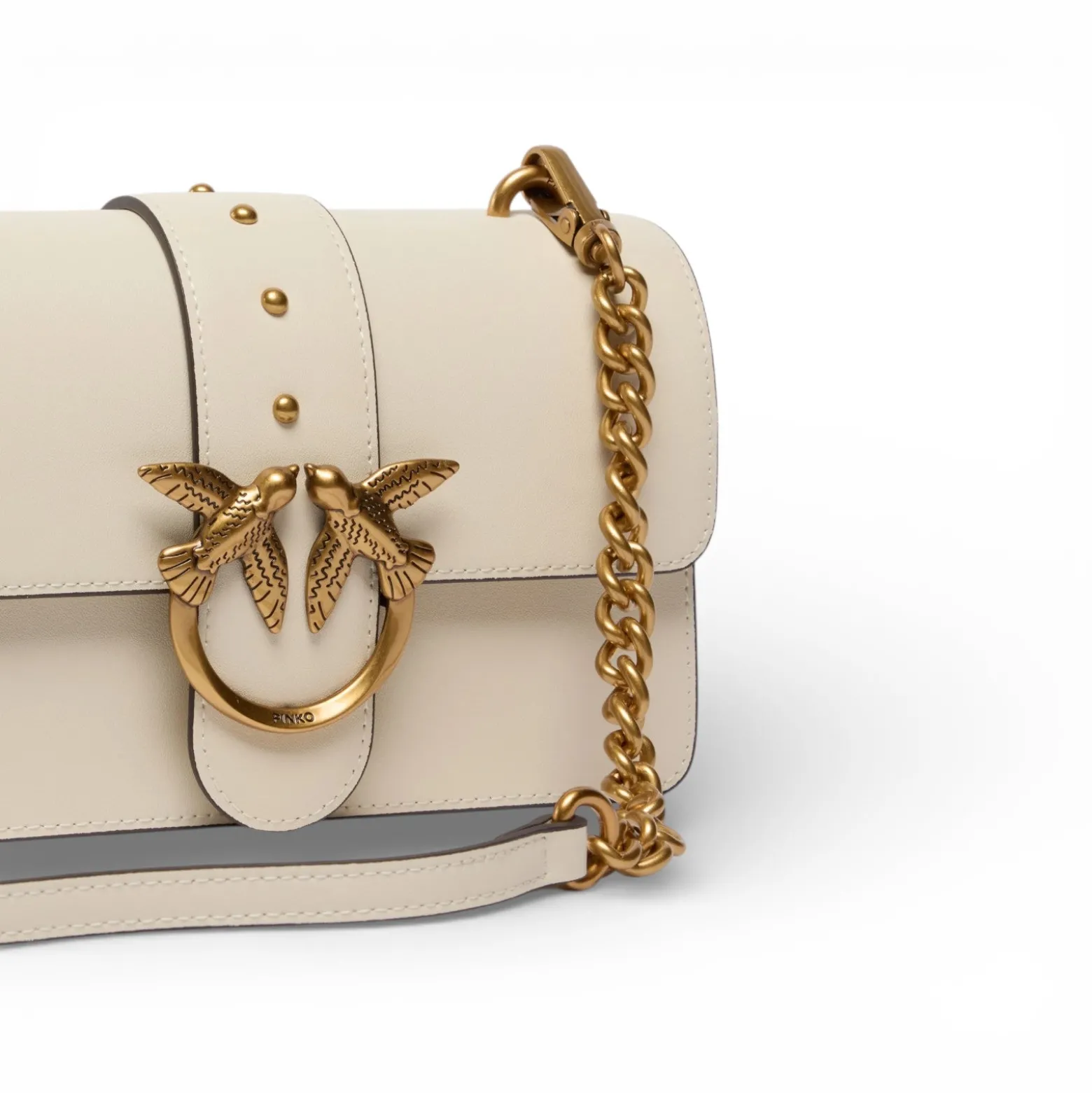 Borsa a tracolla piccola Love Bag One in pelle