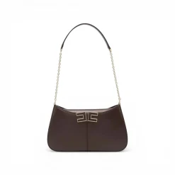 Borsa donna a spalla con dettaglio logo