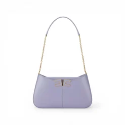 Borsa donna a spalla con dettaglio logo