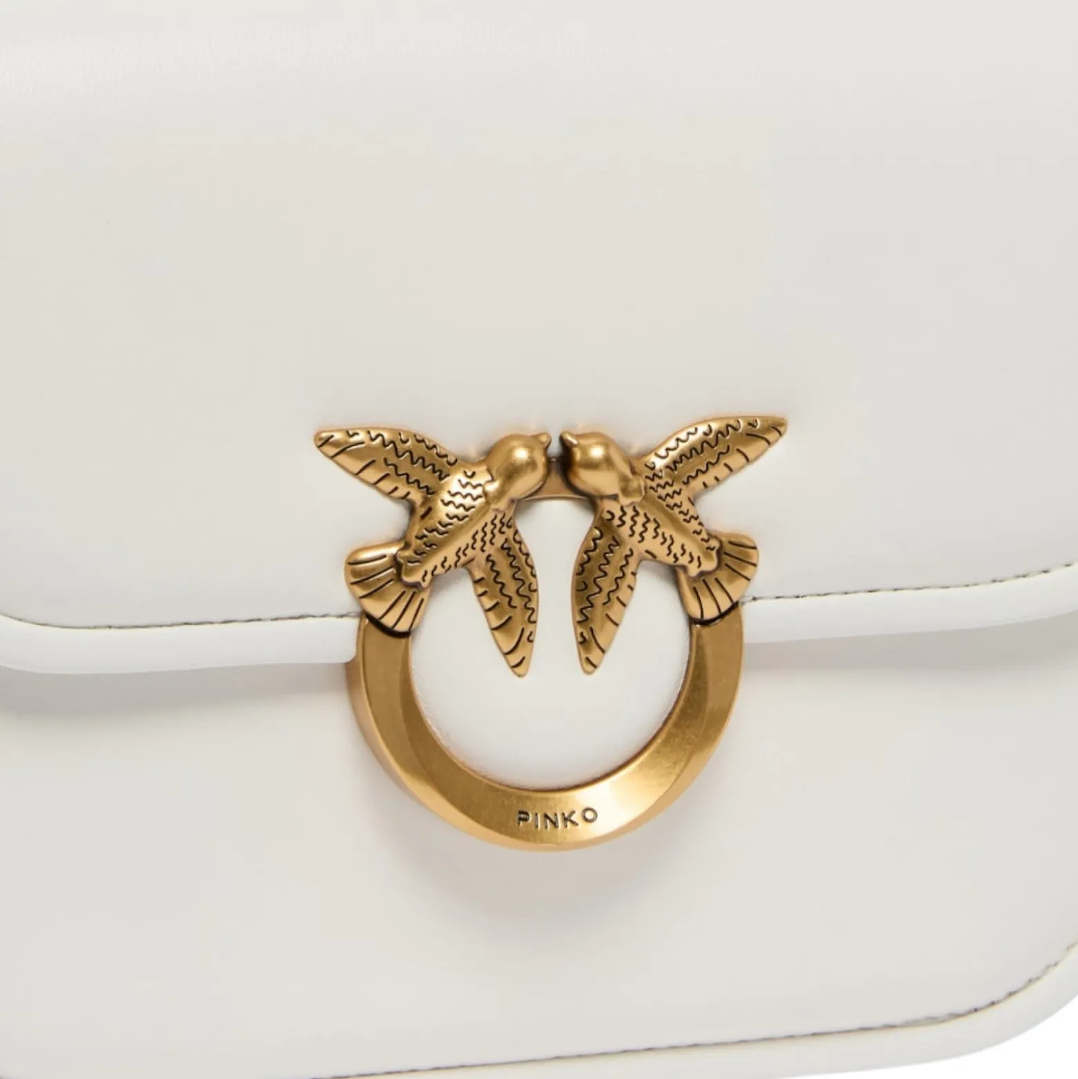 Borsa donna media a spalla Love Bag Box in nappa