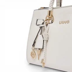 Borsa donna satchel piccola con charms