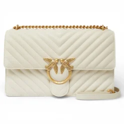 Borsa media a tracolla Love Bag One Chevron