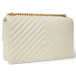 Borsa media a tracolla Love Bag One Chevron