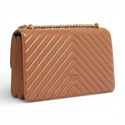 Borsa media a tracolla Love Bag One Chevron