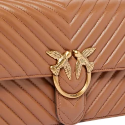 Borsa media a tracolla Love Bag One Chevron