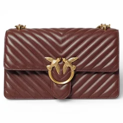 Borsa media a tracolla Love Bag One Chevron
