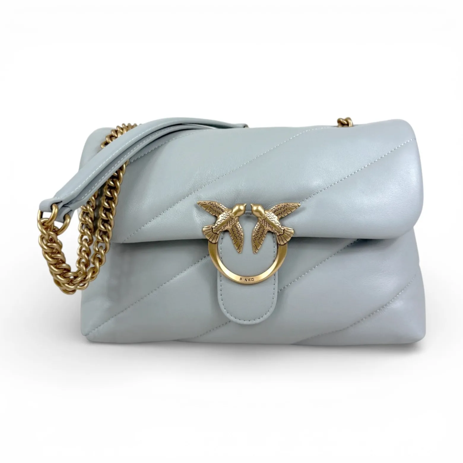 Borsa media a tracolla Love Bag Puff Maxi Quilt