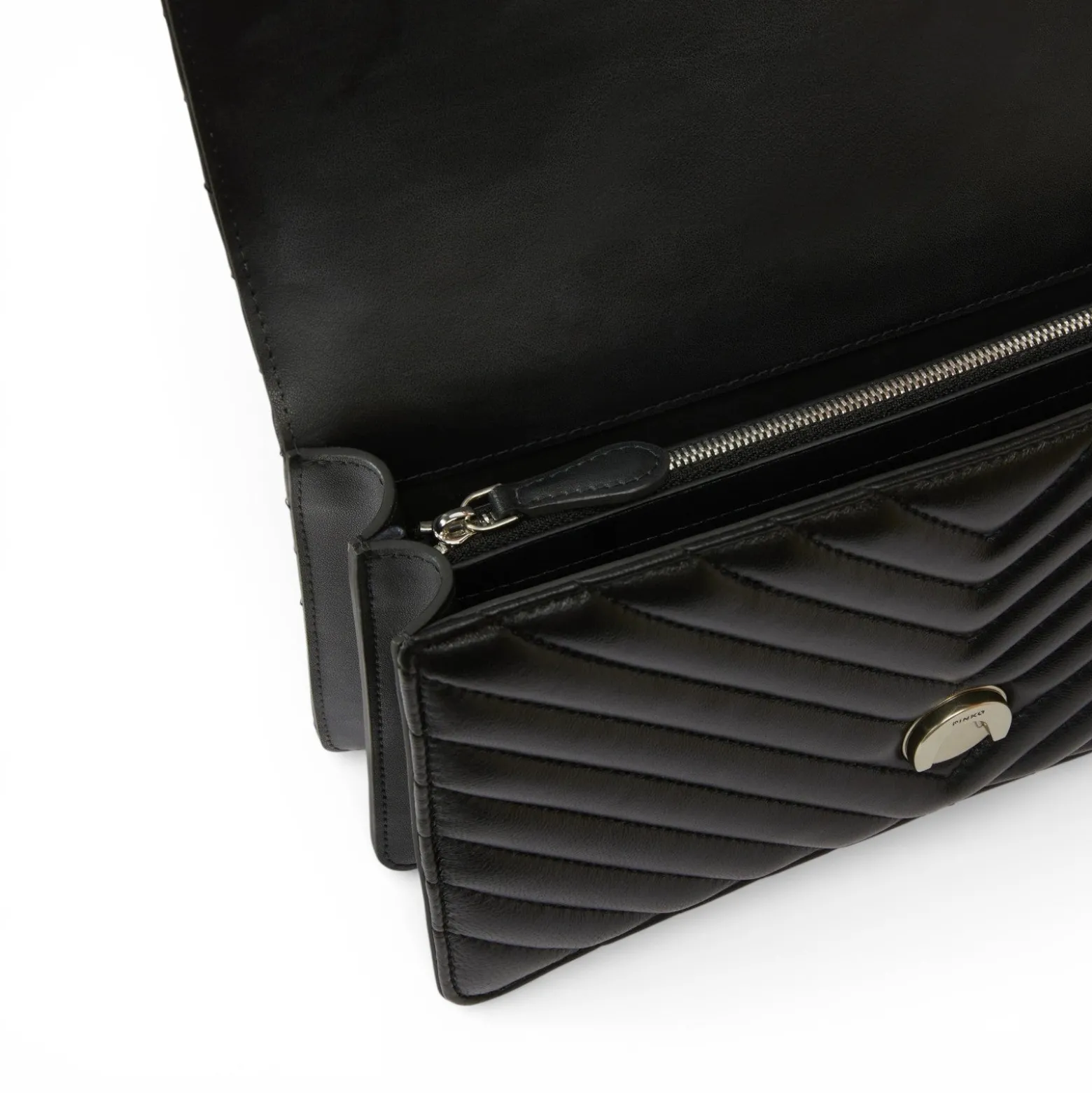 Borsa media a tracolla Love Bag One Chevron