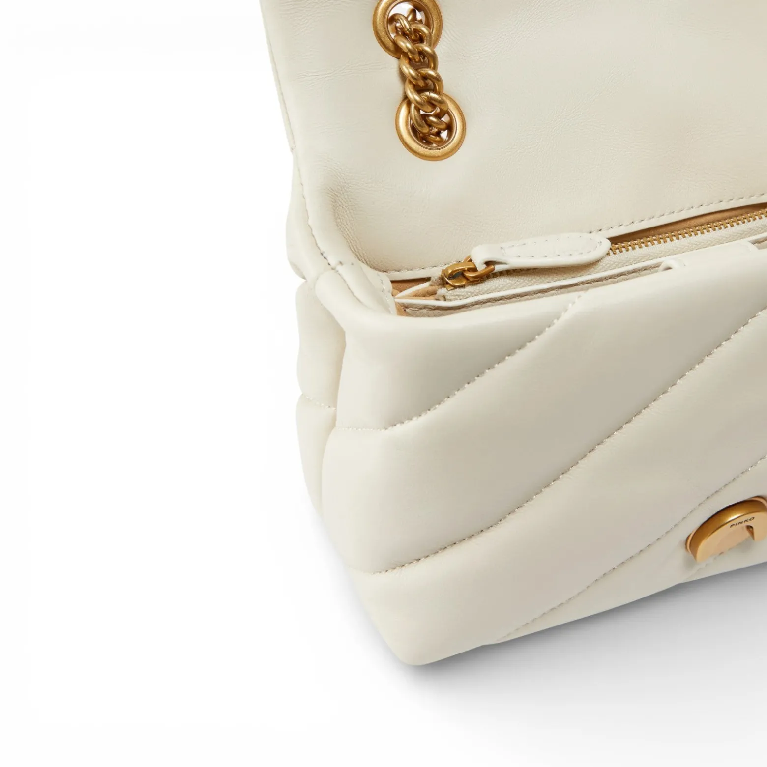 Borsa piccola a tracolla Love Bag Puff Maxi Quilt