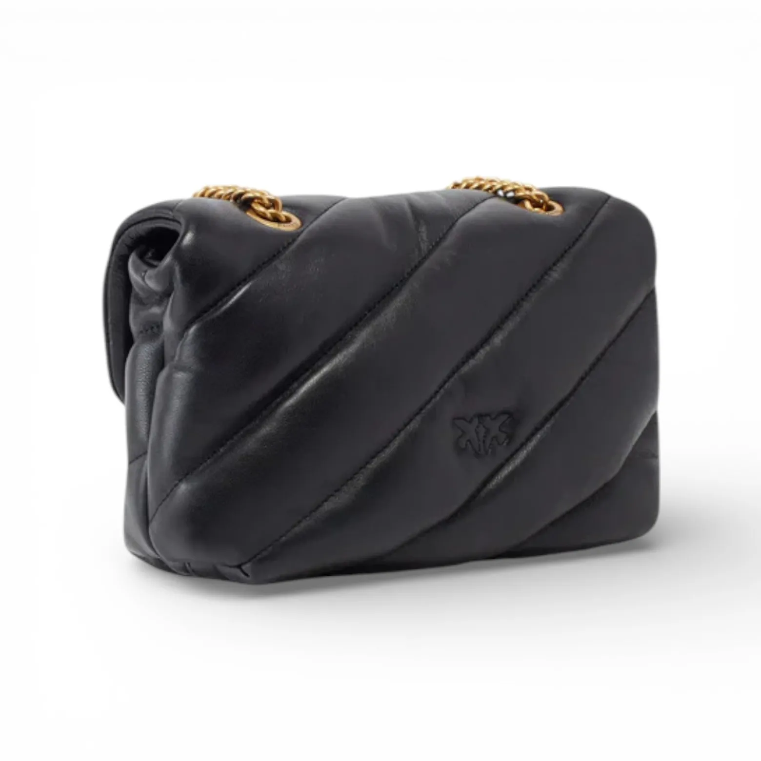Borsa piccola a tracolla Love Bag Puff Maxi Quilt
