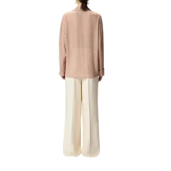 Camicia donna in georgette con strass