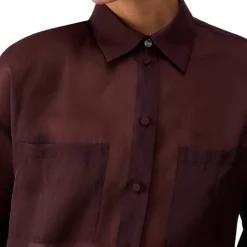 Camicia donna in organza