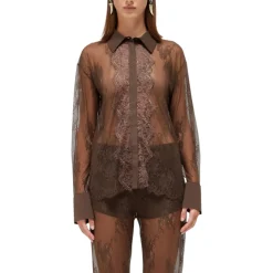 Camicia donna in pizzo