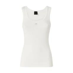 Canotta donna con applicazione dorata Love Birds