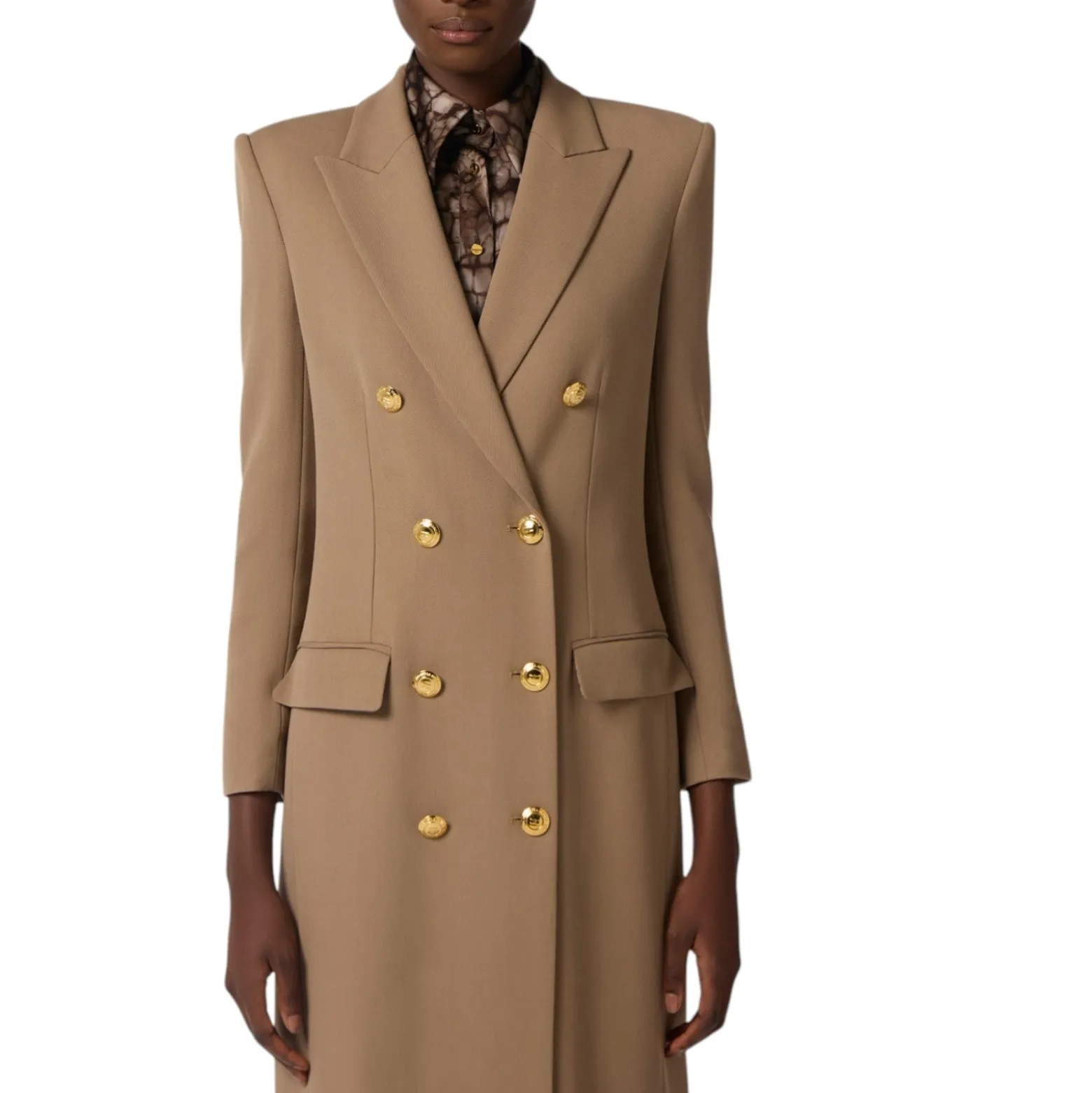 Cappotto donna in gabardina