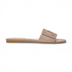 Ciabatte donna flat stampa cocco