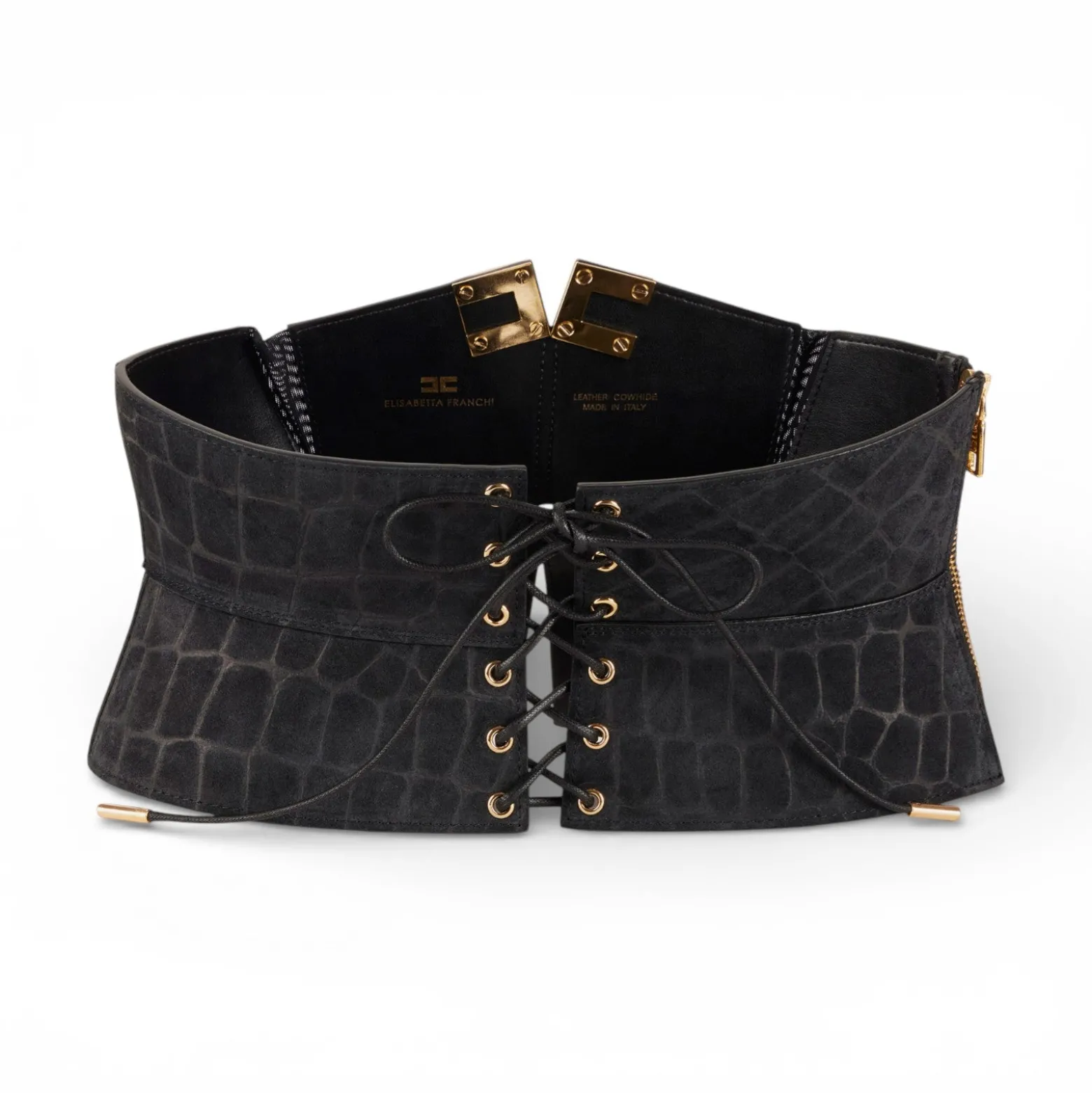 Cintura donna bustier in nabuk