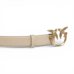 Cintura donna Love Birds in pelle 3cm