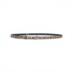 Cintura donna sottile animalier