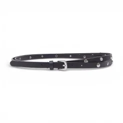 Cintura donna sottile con borchie