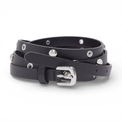 Cintura donna sottile con borchie