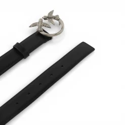 Cintura Love Birds in pelle 3cm