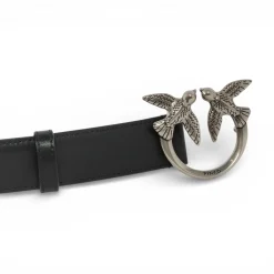 Cintura Love Birds in pelle 3cm