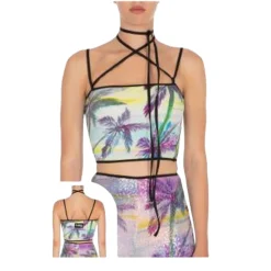 Crop top donna