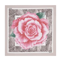 Foulard donna con fiore
